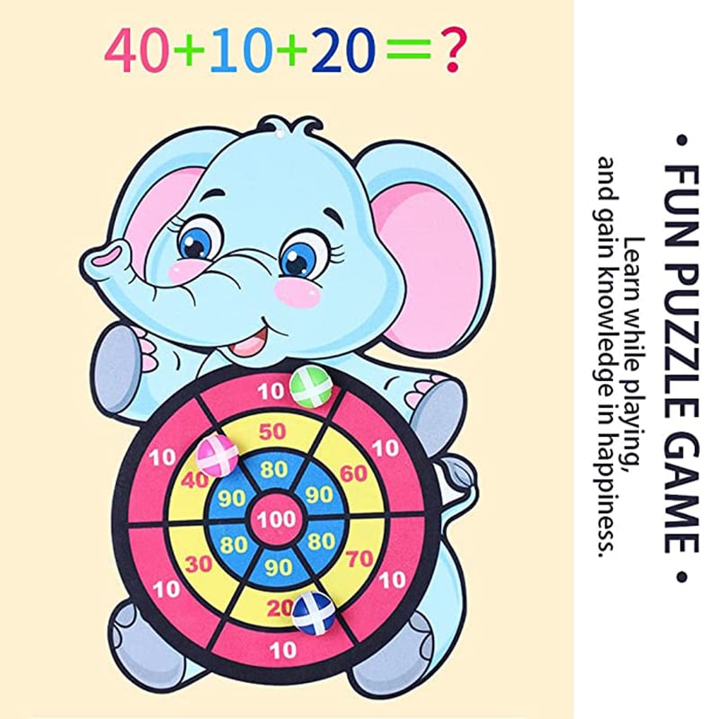 🎁Hot Sale🎁Cartoon dart board games (Perfect for children aged 2 - 8 years)