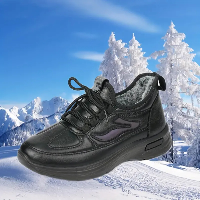 Men's Winter Waterproof Leather Snow Boots - BUY 2 FREE SHIPPING