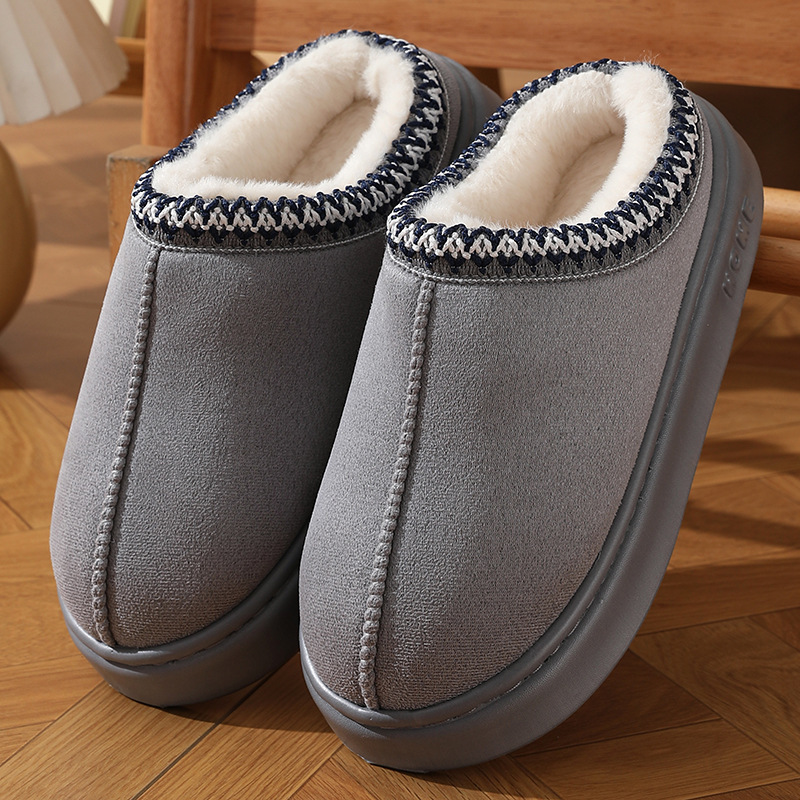 Women's Casual Comfort Warm Lining Anti-Slip Slippers