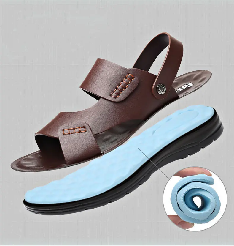 New Style Handmade Leather Beach Sandals for Men 🔥BUY 2 FREE SHIPPING🔥