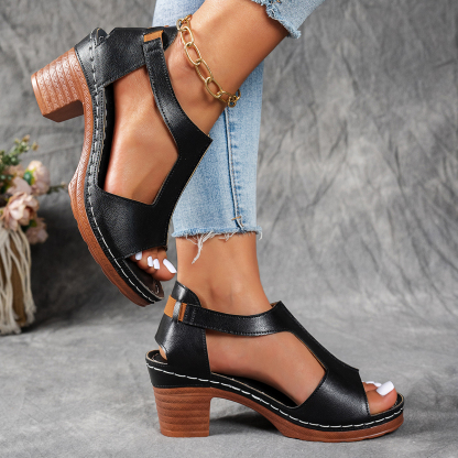 Women's Fashion Non-Slip Thick Wedge Sandals