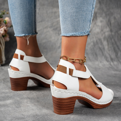 Women's Fashion Non-Slip Thick Wedge Sandals
