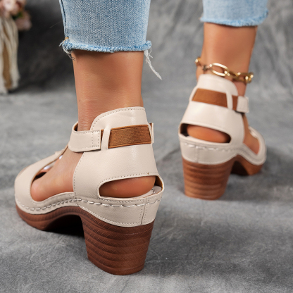 Women's Fashion Non-Slip Thick Wedge Sandals