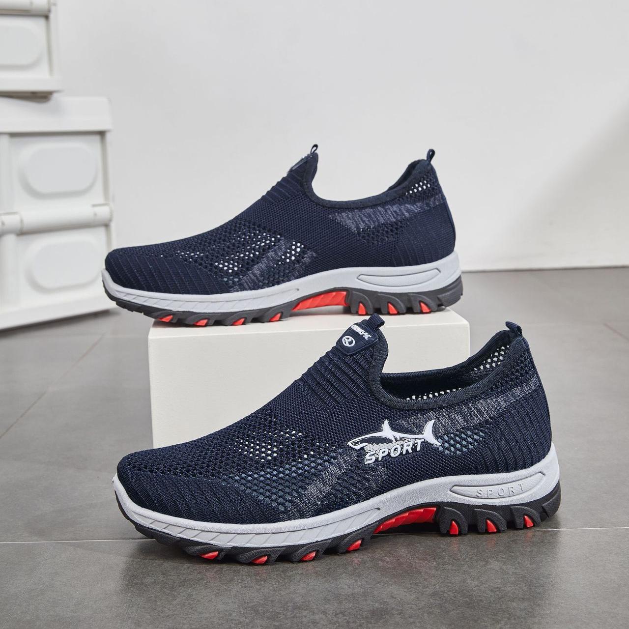 Men's Lightweight Breathable Anti-slip Sneakers for Outdoor Activities