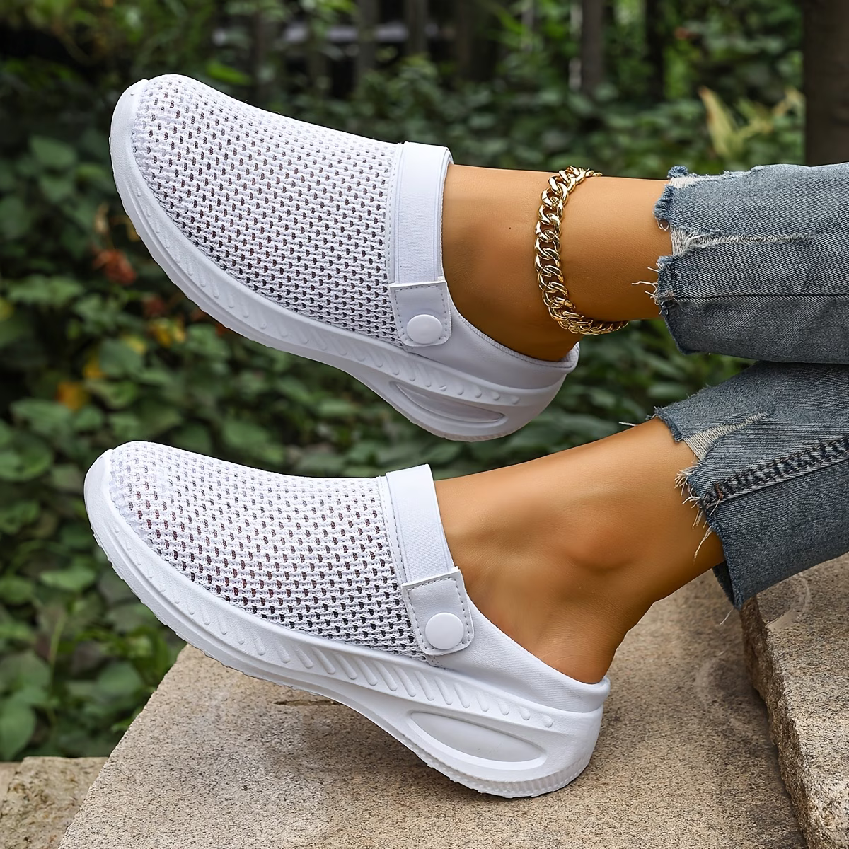 Women's Comfortable Slip-On Sandals Sneakers for Beach Vacation Camping And Daily Wear