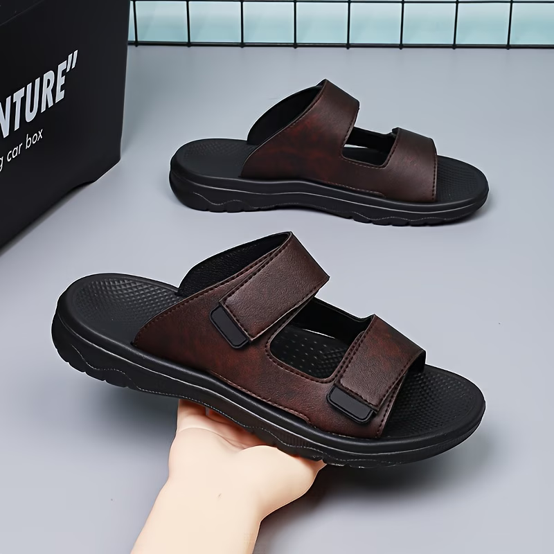 Men's Classic Retro Handmade Leather Sandals Orthopedic sandals