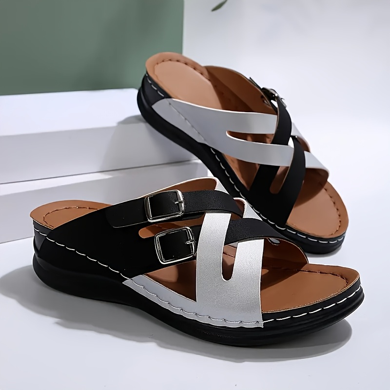 Women's Chic Summer Wedge Sandals Beach Shoes