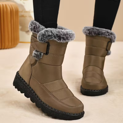 Women's Trendy Fleece-Lined Warm Winter Ankle Boots for Walking, Home, Outings, And Dates
