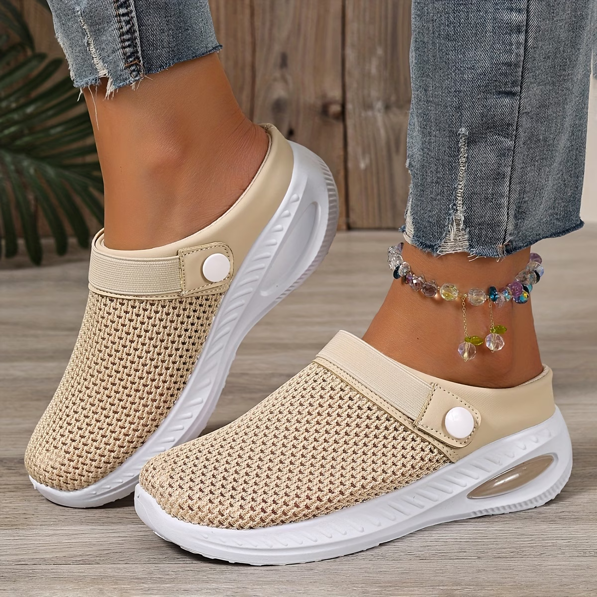 Women's Comfortable Slip-On Sandals Sneakers for Beach Vacation Camping And Daily Wear