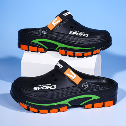 Men's Fashion Non-Slip Summer Clogs Sandals for Indoor/Outdoor Wear