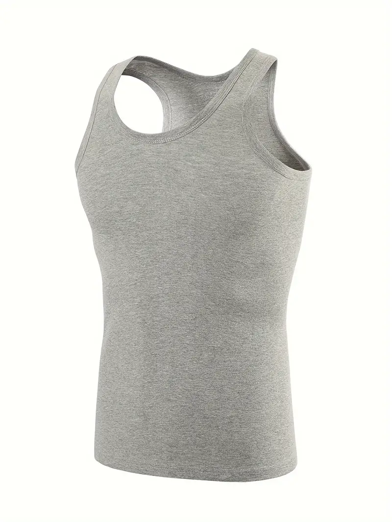 mens cotton casual breathable comfy sleeveless tank tops quick drying sports vest mens summer clothes outfits mens undershirts tops details 10
