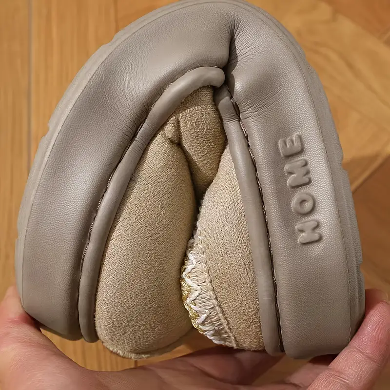 Women's Casual Comfort Warm Lining Anti-Slip Slippers