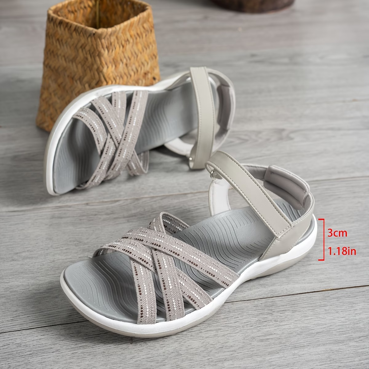 Women's Trendy & Versatile Elastic Non-Slip Sports Sandals