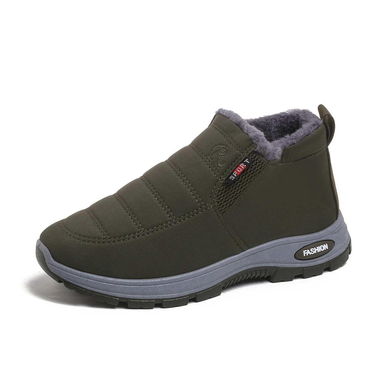 Unisex Fleece‑Lined Water‑Resistant Non‑Slip Winter Snow Boots Outdoor Boots