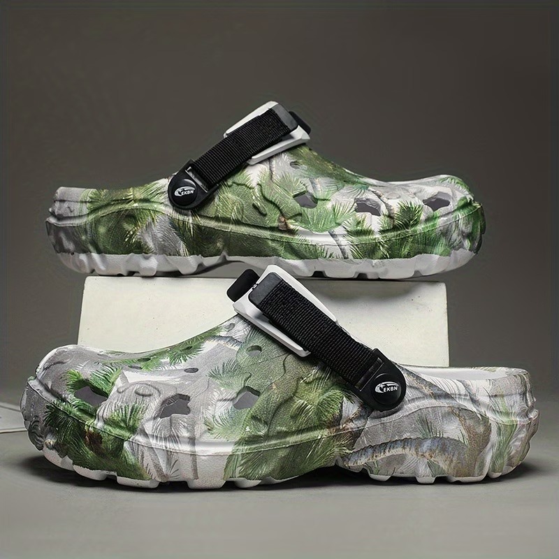 Men's Trendy Non-Slip Closed-Toe Sandals Beach Shoes