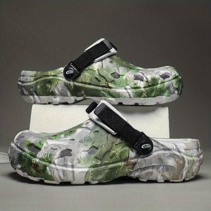 Men's Trendy Non-Slip Closed-Toe Sandals Beach Shoes