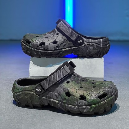 Men's Trendy Non-Slip Closed-Toe Sandals Beach Shoes