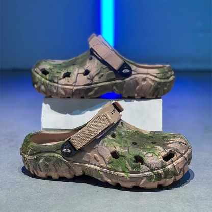 Men's Trendy Non-Slip Closed-Toe Sandals Beach Shoes