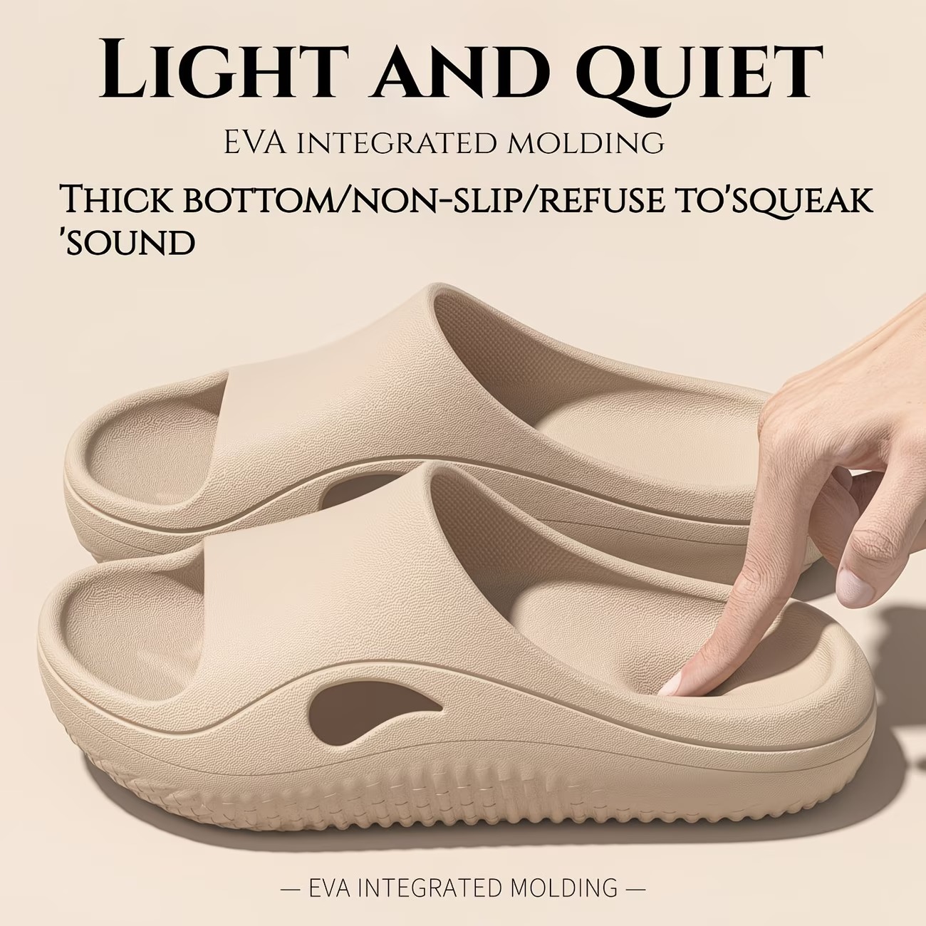 Women's/Men's Cloud-like Comfort Slide Sandals Indoor/Outdoor Wear