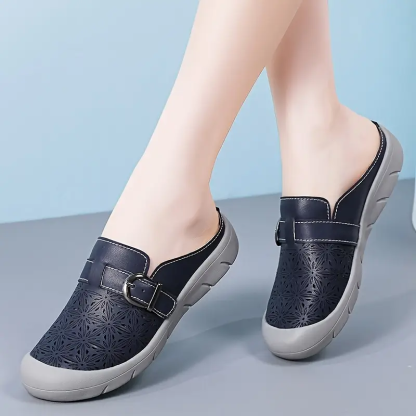 💖Last Day Promotion 60% OFF - Women's Slip-on Leather Soft-soled Shoes