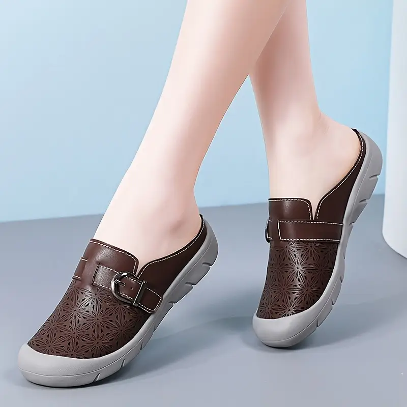 💖Last Day Promotion 60% OFF - Women's Slip-on Leather Soft-soled Shoes