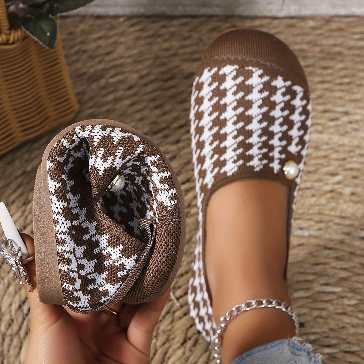 🔥Last Day 60% OFF - Women's Stylish Round Toe Slip-on Shoes