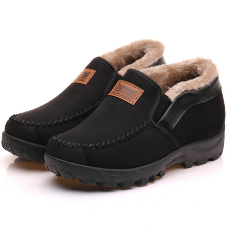 🔥Last Day 50% OFF -2023 Men's Orthopedic Comfortable Waterproof Warm Cow Leather Snow Boots