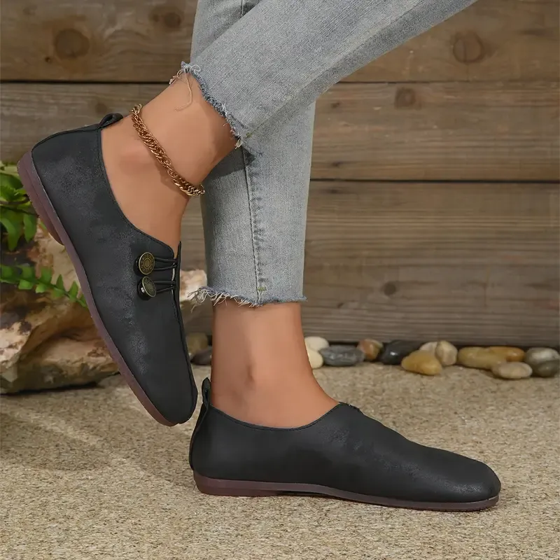   💖Last Day Promotion 60% OFF - Women's leather soft-soled non-slip shoes