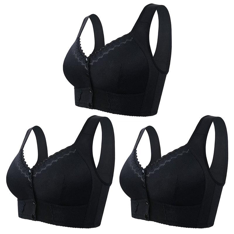 💥Pay 1 Get 3💥Front Closure Breathable Bra for Seniors