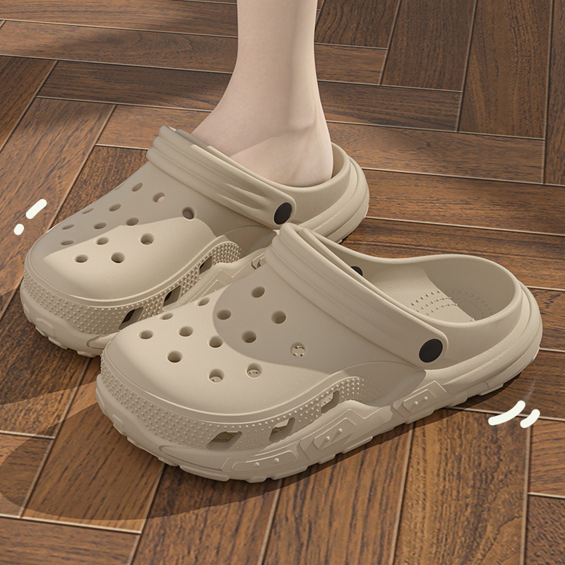 Indoor & Outdoor Solid Color Lightweight Anti-Slip EVA Slide Shoe
