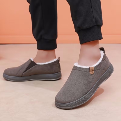 Men’s and Women’s Warm Fleece-Lined Indoor/Outdoor Slippers