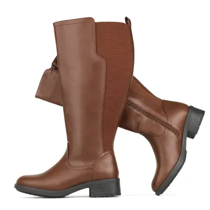 Women's Extra Wide Calf Knee High Boots