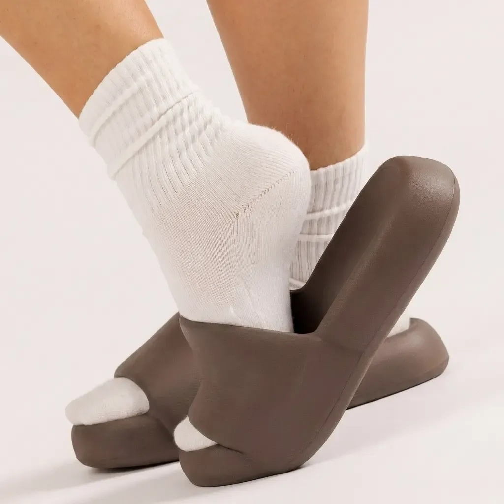 Women's Double Buckle Comfortable Slides – Walk Taller, Feel Nothing