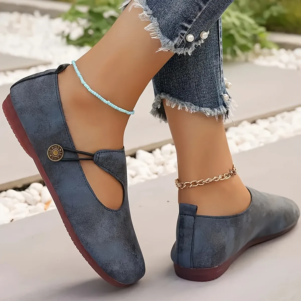 💖Last Day Promotion 60% OFF - Women's leather soft-soled non-slip shoes