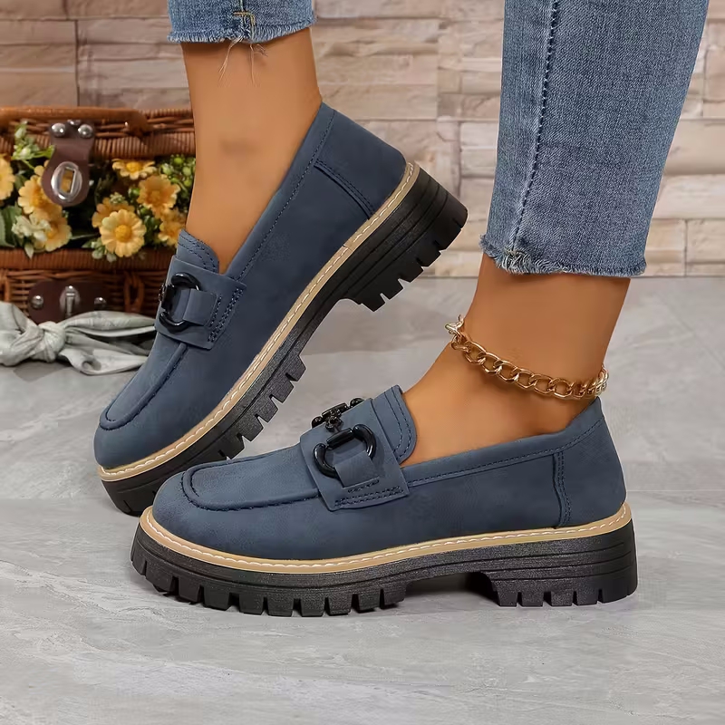 🔥Last Day Promotion 50% OFF - Women's Fashion Thick Sole Loafers