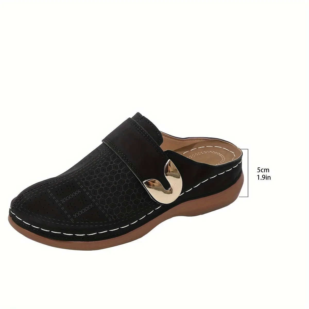 🔥LAST DAY PROMOTION 50% OFF -Women's Casual Wedge Orthopedic Slippers