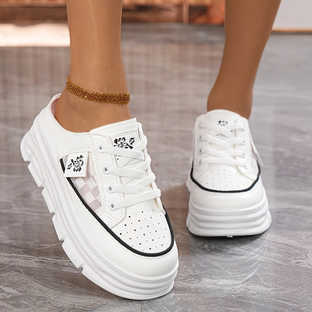 🔥LAST DAY PROMOTION 50% OFF - Women's  Breathable Platform Wedge Sport Sandals 