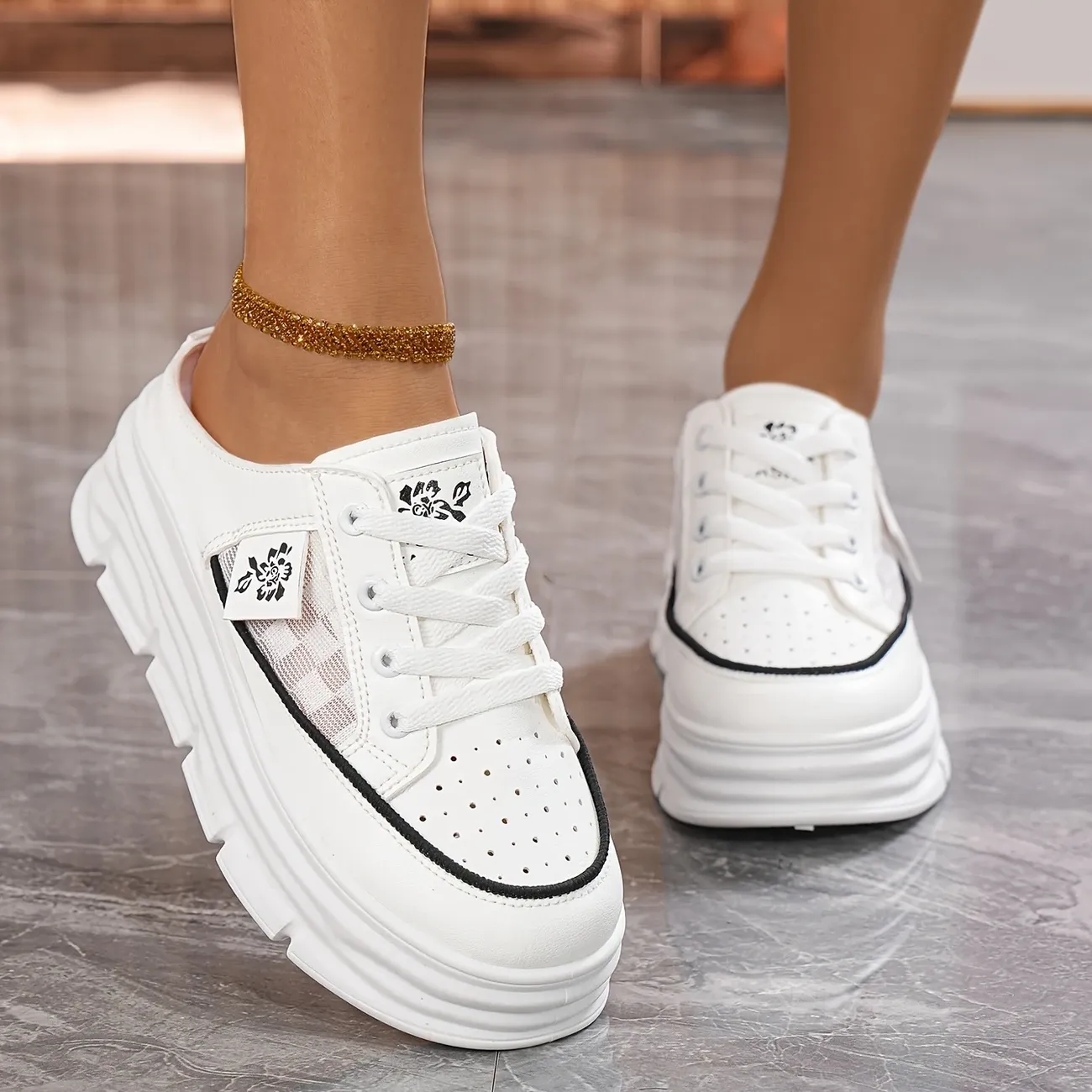 🔥LAST DAY PROMOTION 50% OFF - Women's  Breathable Platform Wedge Sport Sandals 