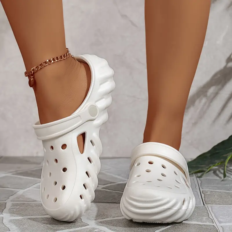 Indoor & Outdoor Solid Color Lightweight Anti-Slip EVA Slide Shoe