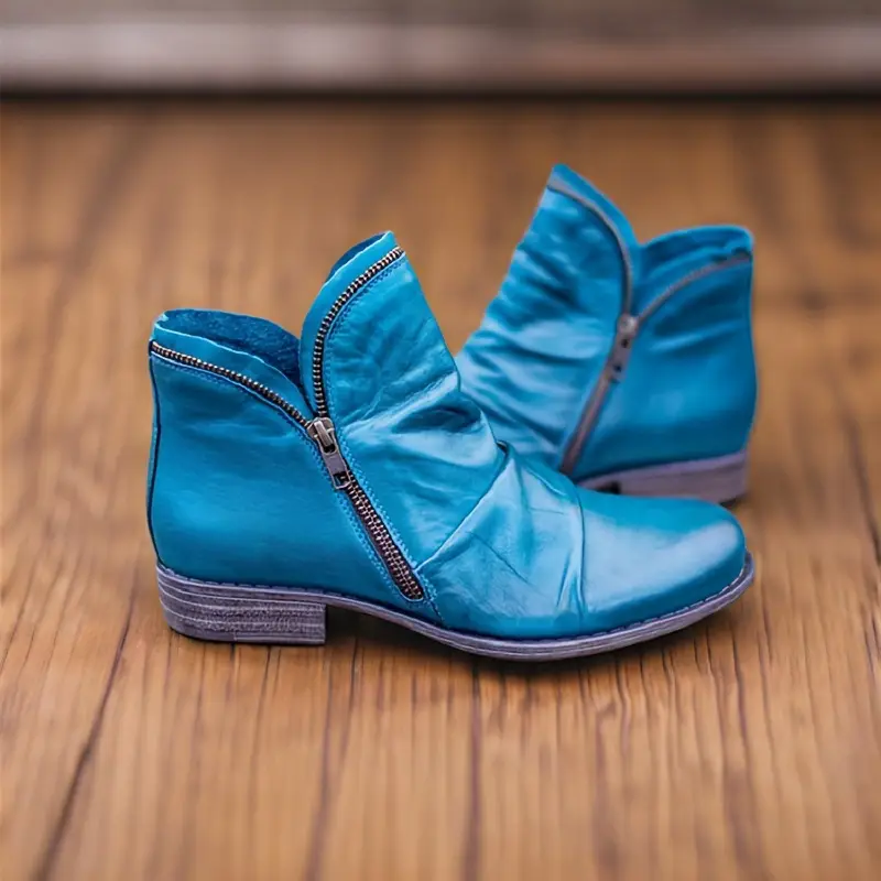 🔥Last Day Promotion 50% OFF - Women's Comfortable Handmade Leather Foot Support Boots