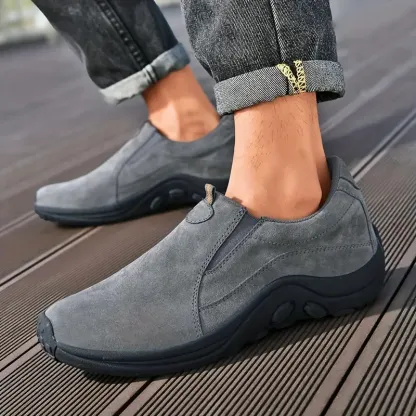 ⏰Last Day 45% OFF 🔥Men's Handmade Genuine Leather Orthopedic Outdoor Warm Snow Boots