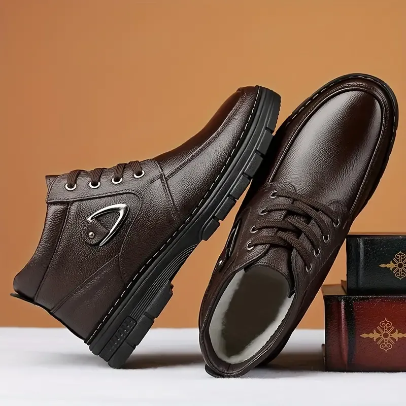 🔥LAST DAY 50% OFF🎁MEN'S COMFORTABLE ORTHOPEDIC LEATHER BOOTS