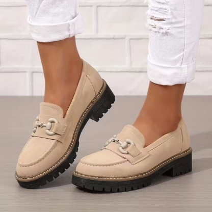 🔥Last Day Promotion 50% OFF - Women's Fashion Thick Sole Loafers