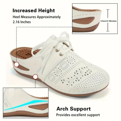 🔥LAST DAY PROMOTION 50% OFF -Women's Casual Wedge Orthopedic Slippers