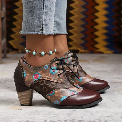 🔥Last Day Promotion 50% OFF  - Women's Stylish Retro High Heels