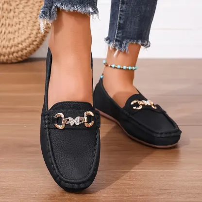💖Last Day Promotion 60% OFF - Women's Leather Soft-soled Non-slip Shoes