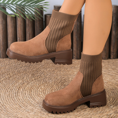 Women's Orthopedic Warm Snow Boots Waterproof Non-Slip Winter Fleece Shoes