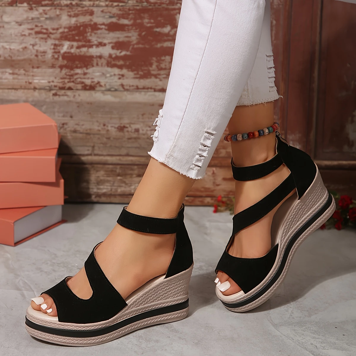 🔥LAST DAY PROMOTION 50% OFF - WOMEN'S PLATFORM WEDGE ORTHOPEDIC SANDALS