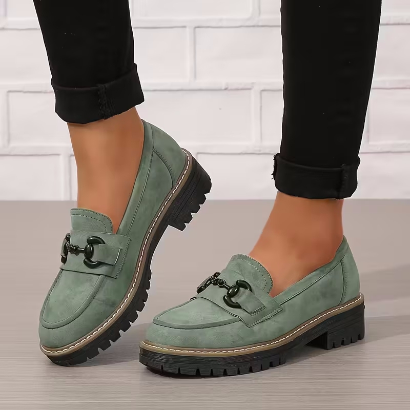 🔥Last Day Promotion 50% OFF - Women's Fashion Thick Sole Loafers