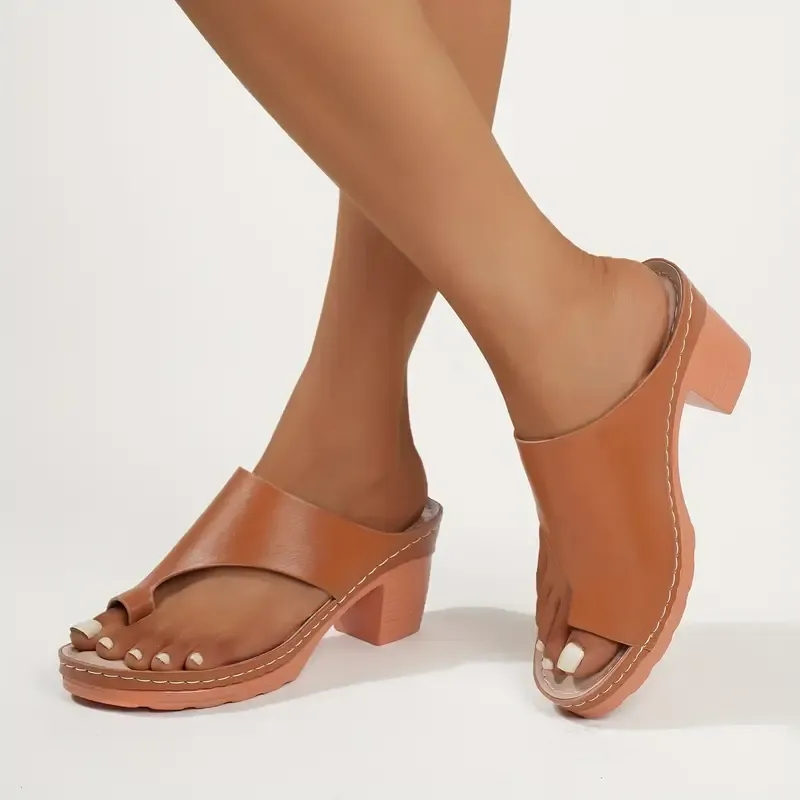 🔥Last Day Promotion 50% OFF - Women's Fashion Hollow High Heel Chunky Heel Sandals